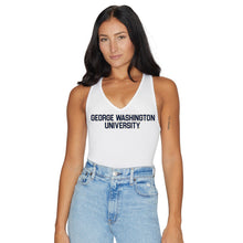 Load image into Gallery viewer, George Washington University White Bodysuit