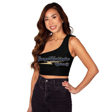 Load image into Gallery viewer, George Washington University Lightning One Shoulder Top