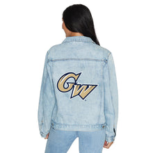 Load image into Gallery viewer, George Washington University Denim Jacket