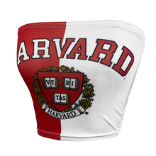 Load image into Gallery viewer, Harvard University Two Tone Tube Top