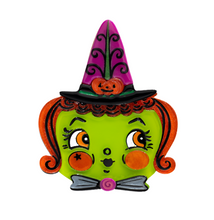 Load image into Gallery viewer, Hagatha Witch Brooch by Johanna Parker x Lipstick &amp; Chrome