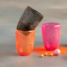 Load image into Gallery viewer, Small Halloween Sparkle Votive Set of 3 by GlitterVille
