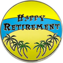 Load image into Gallery viewer, EL13-008 Retirement Gift WE WISH YOU ALL THE BEST Challenge Coin Police Fire First Responder Nurse Doctor Work