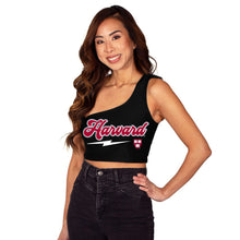 Load image into Gallery viewer, Harvard University Lightning One Shoulder Top