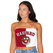 Load image into Gallery viewer, Harvard University Two Tone Tube Top