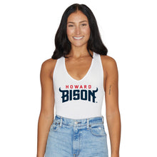 Load image into Gallery viewer, Howard Bison White Bodysuit