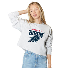 Load image into Gallery viewer, Howard Bison Gray Crewneck