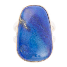 Load image into Gallery viewer, High Class Blue Lapis Sterling Silver Ring