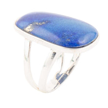 Load image into Gallery viewer, High Class Blue Lapis Sterling Silver Ring