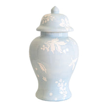 Load image into Gallery viewer, Deck the Halls Ginger Jars in Hydrangea Light Blue