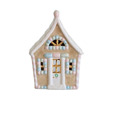Load image into Gallery viewer, Pastel Gingerbread House with 22K Gold Accents