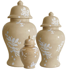 Load image into Gallery viewer, Deck the Halls Ginger Jars in Sand