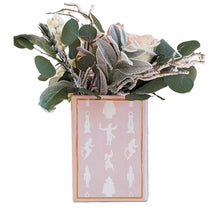 Load image into Gallery viewer, Christmas Classics Book Vase- The Nutcracker and the Mouse King in Pink