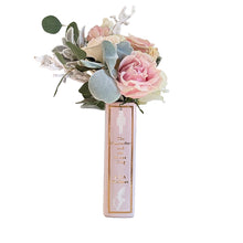 Load image into Gallery viewer, Christmas Classics Book Vase- The Nutcracker and the Mouse King in Pink