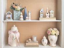 Load image into Gallery viewer, Pastel Lighthouse with 22K Gold Accents