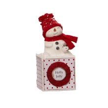 Load image into Gallery viewer, Holly Jolly Snowgirl by Bethany Lowe Designs