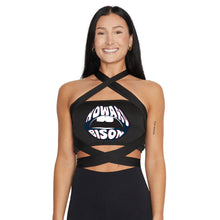 Load image into Gallery viewer, Howard Bison Black Multi Way Bandeau Top