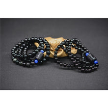 Load image into Gallery viewer, Abundance &amp; Prosperity Obsidian Mala