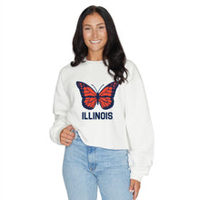 Load image into Gallery viewer, Illinois Fighting Illini Butterfly Crewneck