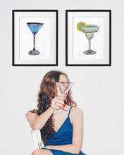 Load image into Gallery viewer, Cocktail Pop Art Wall Décor, Wall Art For Bar, Cocktail Art