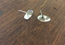 Load image into Gallery viewer, Crystal Clear Clog Stud Earrings