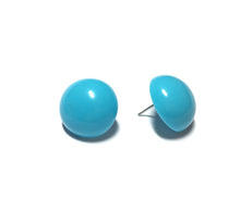 Load image into Gallery viewer, Turquoise Blue Retro Button Stud Earrings