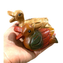 Load image into Gallery viewer, Painted Wooden Musical Whistle Duck Noise Maker