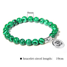 Load image into Gallery viewer, Malachite Unification Crystal Bracelet