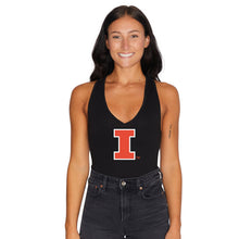 Load image into Gallery viewer, Illinois Fighting Illini Black Bodysuit