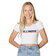 Load image into Gallery viewer, Illinois Fighting Illini Babydoll Tee