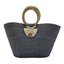 Load image into Gallery viewer, Woven Palm Beach Tote