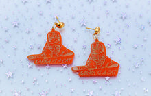 Load image into Gallery viewer, Karma is a Cat Taylor Swift Earrings