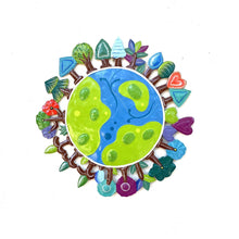 Load image into Gallery viewer, Metal Wall Art - Plants Around the World