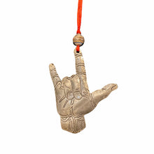 Load image into Gallery viewer, I Love You Sign Ornament