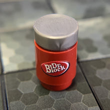 Load image into Gallery viewer, Dr. Block Soda Can made using LEGO parts