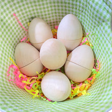 Load image into Gallery viewer, 6 Pcs Magnetic Natural Wooden Eggs