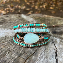 Load image into Gallery viewer, Amazonite Soothing Tension Bracelet