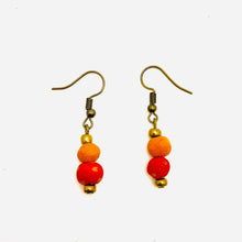 Load image into Gallery viewer, Antiqued Aromatherapy Earrings