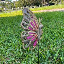 Load image into Gallery viewer, Haitian Butterfly Garden Stake