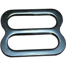 Load image into Gallery viewer, 1" Dull Black Resin Stamped Steel Slide 20 PACK | SLIDE1BLK3100