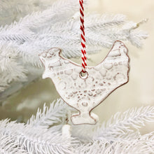 Load image into Gallery viewer, Farmhouse White Ceramic Ornament Set