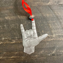 Load image into Gallery viewer, I Love You Sign Ornament