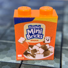 Load image into Gallery viewer, Frosted Mini Bricks Cereal - Custom Printed 1x2x2 Brick