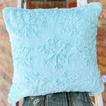 Load image into Gallery viewer, Finished 18x18 Pillow Cover with Invisible Zipper