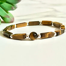 Load image into Gallery viewer, Tiger Eye Conquer Fear Bracelet