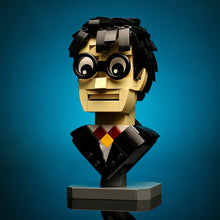 Load image into Gallery viewer, Harry Potter Bust MOC made using LEGO parts
