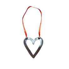 Load image into Gallery viewer, Steel Heart Ornament