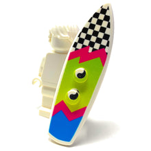 Load image into Gallery viewer, B3 Customs® Printed Ying Tang / Checkerboard Surfboard made from LEGO® bricks