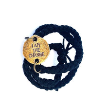 Load image into Gallery viewer, "I am the Change" Wrap Bracelet