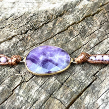 Load image into Gallery viewer, Immense Calm &amp; Nurturing Amethyst Bracelet
